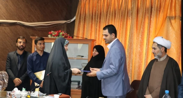 مراسم تودیع و معارفه مسئولین بسیج دانشجویی دانشگاه فرهنگیان کرمان