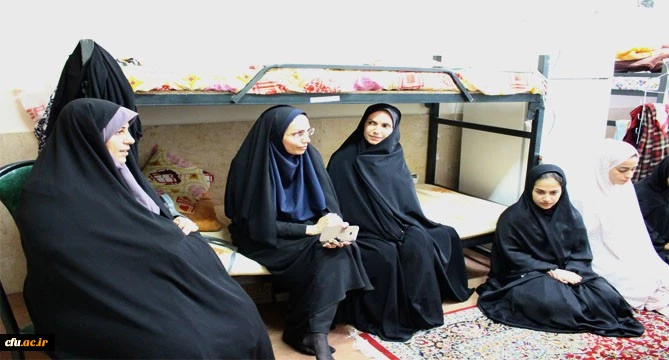 بازدید معاون دانشجویی دانشگاه فرهنگیان از پردیس های استان سمنان 2