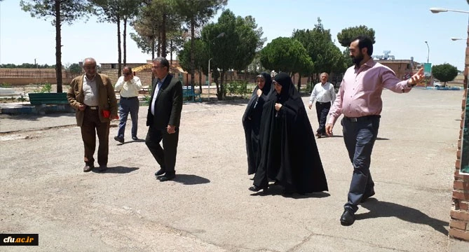 بازدید معاون دانشجویی دانشگاه فرهنگیان از پردیس های استان سمنان 3