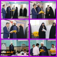 مراسم تجلیل از خادمان و فعالان عرصه نماز، قرآن و عترت پردیس های استان یزد برگزار شد.
 7