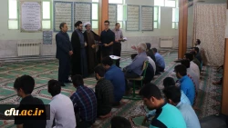 تقدیر از خادمین و فعالین برپایی و اقامه نماز در پردیس خواجه نصیرالدین طوسی دانشگاه فرهنگیان کرمان