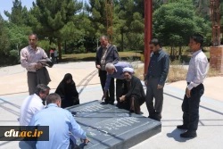 تقدیر از خادمین و فعالین برپایی و اقامه نماز در پردیس خواجه نصیرالدین طوسی دانشگاه فرهنگیان کرمان