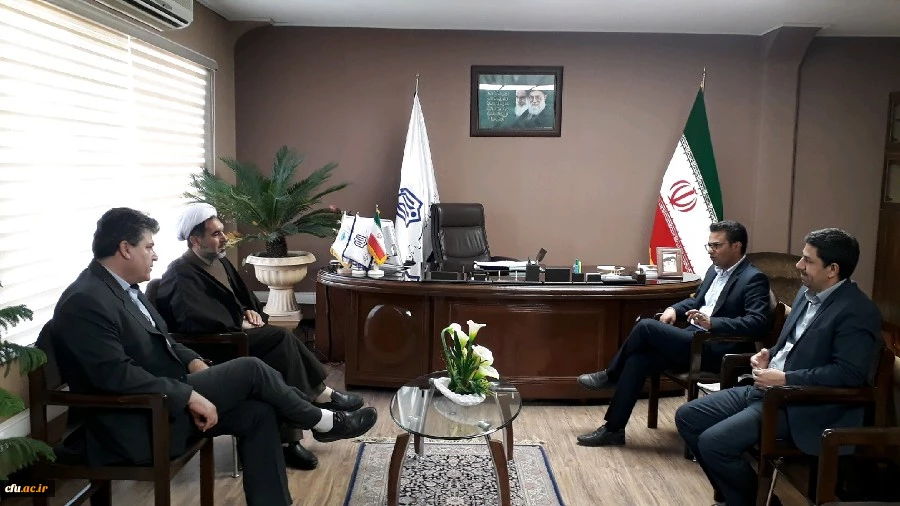 مدیریت امور پردیس های دانشگاه فرهنگیان استان در دیدار با مهندس واعظی نژاد انتصاب ایشان را به سمت مدیریت اداره کل نوسازی، توسعه و تجهیز مدارس استان تبریک گفت.