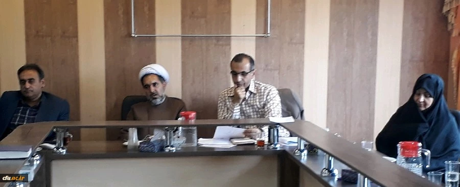 چهل و یکمین شورای آموزشی دانشگاه فرهنگیان استان برگزار شد.