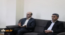 دیدار حسین کمالی پاشاکلایی مدیر هسته گزینش اداره کل آموزش و پرورش استان با سرپرست دانشگاه فرهنگیان مازندران