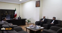 دیدار حسین کمالی پاشاکلایی مدیر هسته گزینش اداره کل آموزش و پرورش استان با سرپرست دانشگاه فرهنگیان مازندران