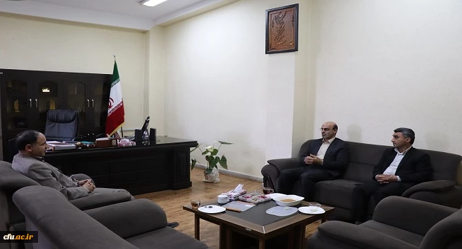 دیدار حسین کمالی پاشاکلایی مدیر هسته گزینش اداره کل آموزش و پرورش استان با سرپرست دانشگاه فرهنگیان مازندران