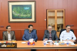 نشست مدیران دانشگاه فرهنگیان فارس با مسولان هسته گزینش آموزش و پرورش استان فارس 5