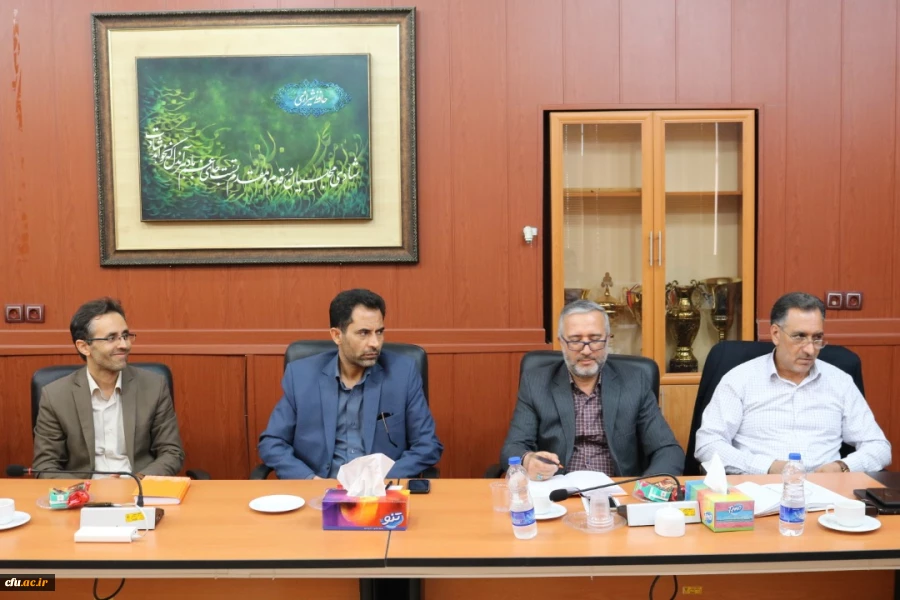 نشست مدیران دانشگاه فرهنگیان فارس با مسولان هسته گزینش آموزش و پرورش استان فارس 5