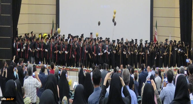 جشن دانش آموختگی دانشجو معلمان ورودی94 دانشگاه فرهنگیان آذربایجان شرقی