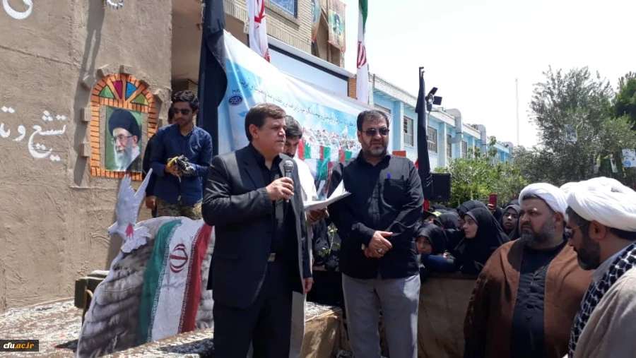 دانشگاه فرهنگیان استان قم  میزبان شهید گمنام 7