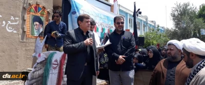 با حضور رییس دانشگاه فرهنگیان  و مسئولان استان برگزار شد:

تشییع پیکر پاک شهید گمنام در پردیس حضرت معصومه (س) قم