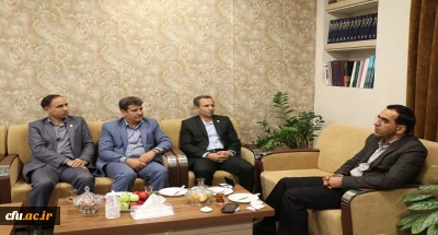 دیدار معاون پژوهش و فناوری دانشگاه فرهنگیان با معاون سیاسی امنیتی استانداری مازندران