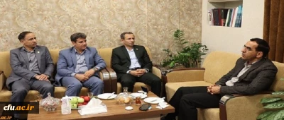 دیدار معاون پژوهش و فناوری دانشگاه فرهنگیان با معاون سیاسی امنیتی استانداری مازندران