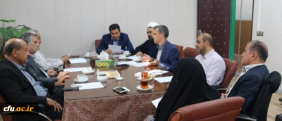 جلسه هماهنگی تشکیل شعبه بنیاد خیرین حامی دانشگاه فرهنگیان استان یزد