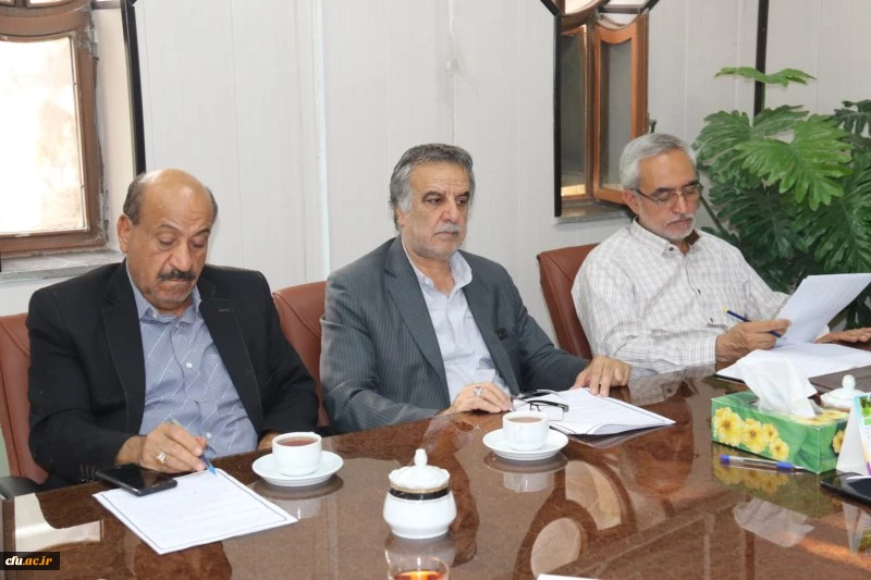 جلسه هماهنگی تشکیل شعبه بنیاد خیرین حامی دانشگاه فرهنگیان استان یزد
 6