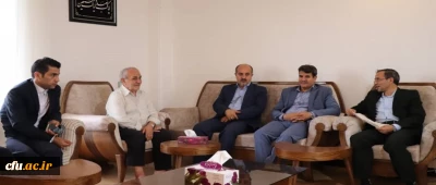 دیدار معاون پژوهش و فناوری دانشگاه با خانواده شهید والامقام سید حمید هاشمی