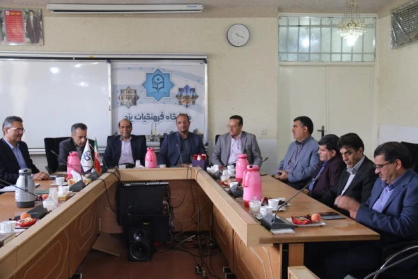 با حضور مسئولان سازمان مرکزی دانشگاه فرهنگیان برگزار شد:

مراسم معارفه معاون هماهنگی مدیریت امور پردیس های دانشگاه فرهنگیان یزد 2