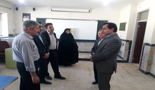 بازدید مدیر امور پردیس های استان آذربایجان غربی و معاونین پشتیبانی و برنامه ریزی آموزش و پرورش استان از روند مصاحبه تخصصی معرفی شدگان شرایط خاص 2