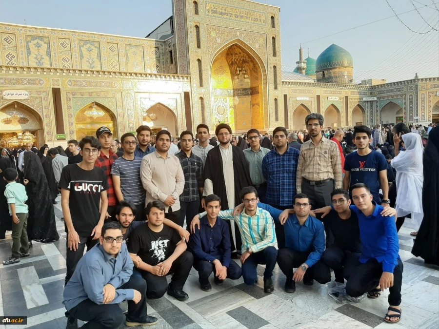 به همت هیئت محبان الزهراء برادران و هیئت بیت الزهرا (س) خواهران دانشگاه فرهنگیان یزد برگزار شد:

اردوی معرفتی و زیارتی مشهد مقدس
 3