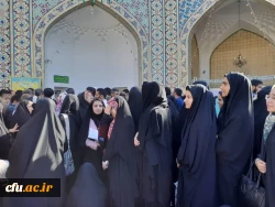 به همت هیئت محبان الزهراء برادران و هیئت بیت الزهرا (س) خواهران دانشگاه فرهنگیان یزد برگزار شد:

اردوی معرفتی و زیارتی مشهد مقدس
 9