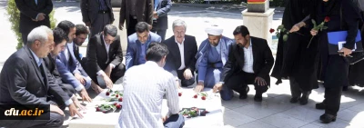 با حضور  سرپرست معاونت فرهنگی اجتماعی دانشگاه فرهنگیان برگزار شد؛

ادای احترام به شهدای گمنام پردیس شهید بهشتی مشهد