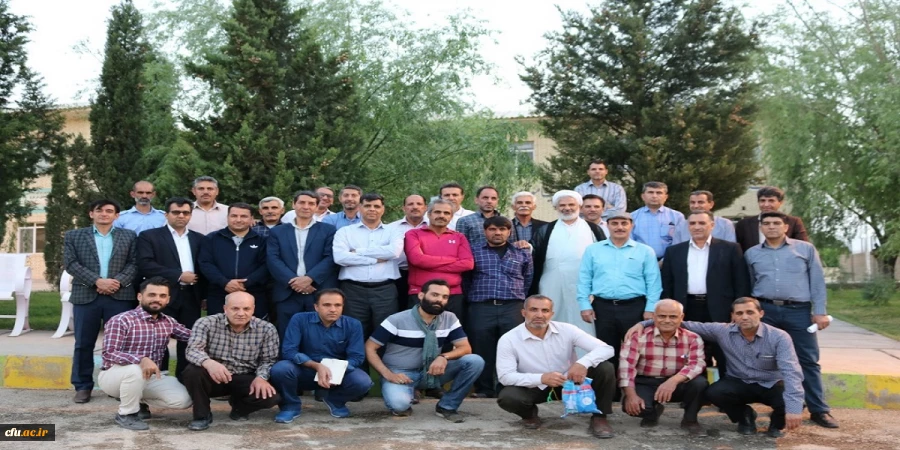 اردوی یک روزه روسای پردیس ها و کارکنان دانشگاه فرهنگیان فارس  به شهر اقلید برگزار شد  2