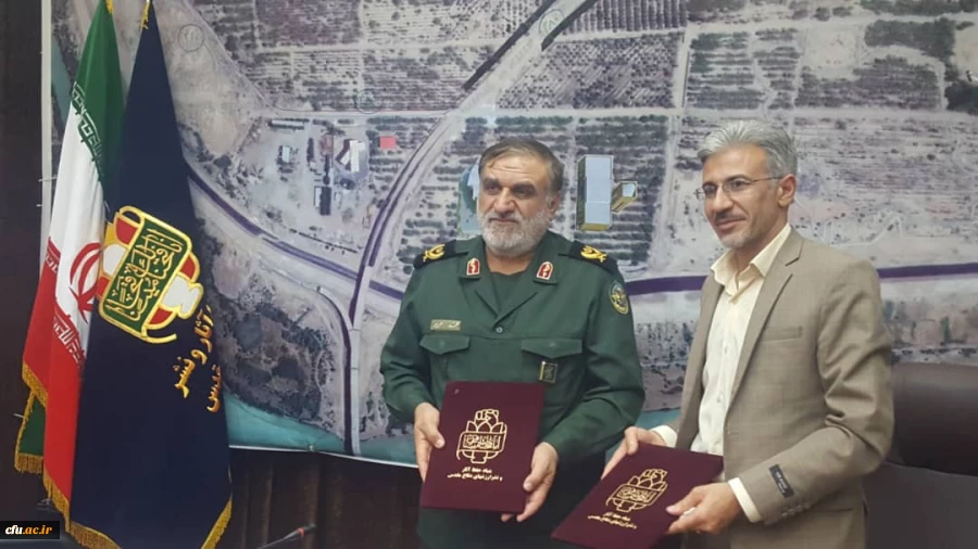 تفاهم نامه همکاری دانشگاه فرهنگیان استان خوزستان وبنیاد حفظ آثار و ارزش های دفاع مقدس خوزستان