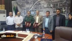 تفاهم نامه همکاری دانشگاه فرهنگیان استان خوزستان و بنیاد حفظ آثار و ارزش های دفاع مقدس خوزستان