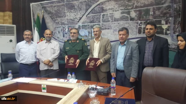 تفاهم نامه همکاری دانشگاه فرهنگیان استان خوزستان و بنیاد حفظ آثار و ارزش های دفاع مقدس خوزستان