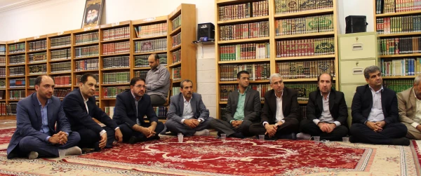 دیدار اعضای هیئت رئیسه و مدیران استانی دانشگاه فرهنگیان سراسر کشور با مرجع تقلید جهان تشییع حضرت آیت الله العظمی مکارم شیرازی