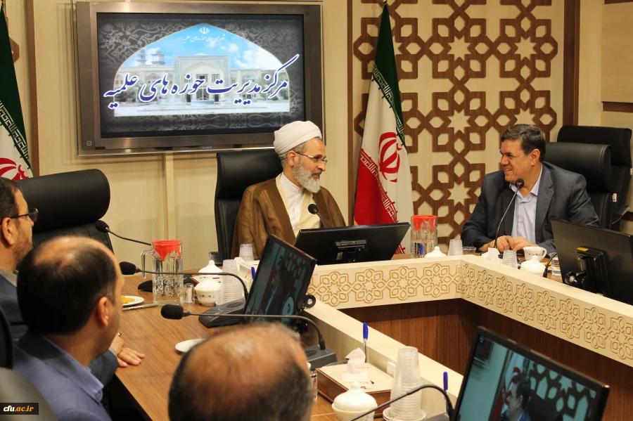 دیدار هئیت رئیسه دانشگاه فرهنگیان و روسای استانی سراسر کشور با آیت الله اعرافی
