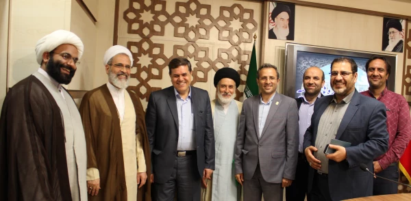 دیدار هئیت رئیسه دانشگاه فرهنگیان و روسای استانی سراسر کشور با آیت الله اعرافی