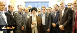 دیدار اعضای هیئت رئیسه و مدیران استانی دانشگاه فرهنگیان سراسر کشور با مرجع تقلید جهان تشییع حضرت آیت الله العظمی علوی گرگانی 2