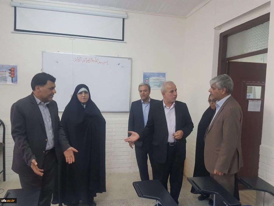 بازدید اعضای کمیسیون آموزش مجلس شورای اسلامی از دانشگاه فرهنگیان خراسان جنوبی 2