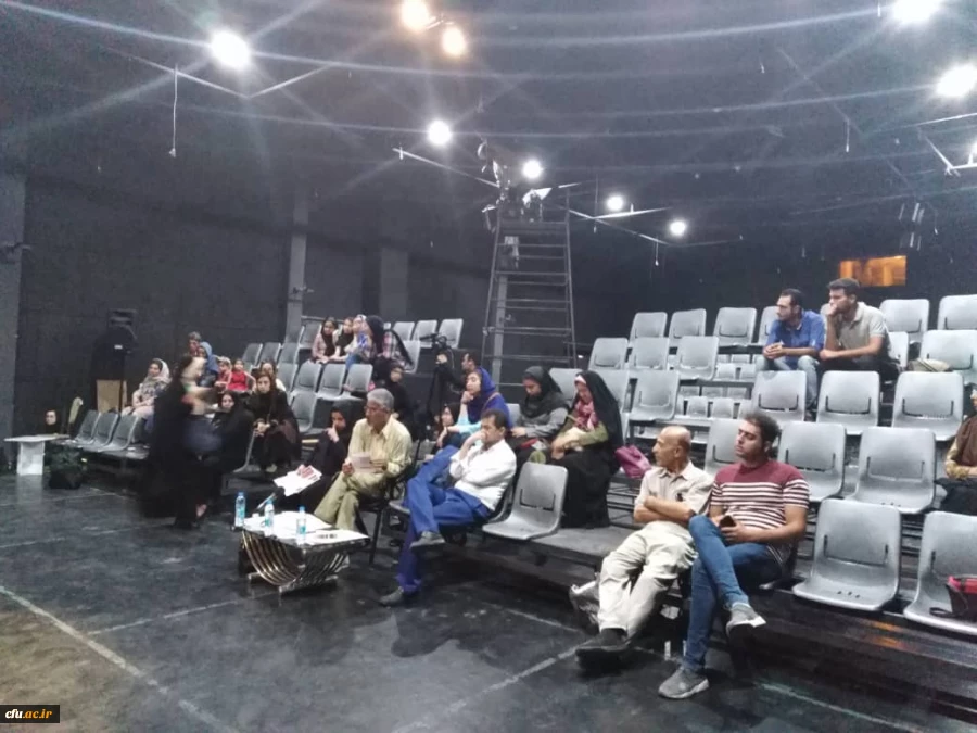 مرحله کشوری بیست و نهمین جشنواره فرهنگی دانشجومعلمان دانشگاه فرهنگیان بخش هنرهای گروهی تئاتر و سرود - روز دوم 10