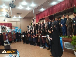 مراسم اختتامیه بیست و نهمین دوره مسابقات فرهنگی دانشجومعلمان دانشگاه فرهنگیان سراسر کشور در بخش هنرهای نمایشی خواهران با معرفی گروه های برتردر شیراز پایان یافت. 6