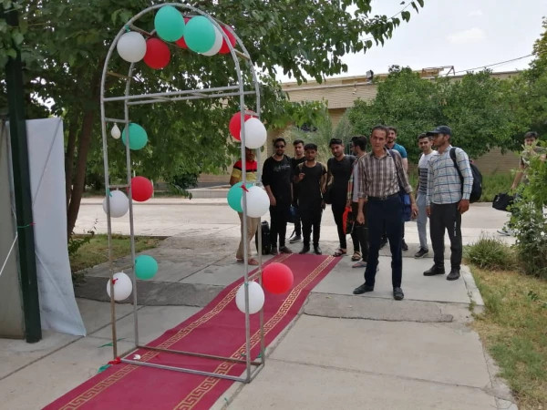 روز اول پذیرش - براداران جشنواره فرهنگی (سرود و تئاتر ) شیراز تیرمانه 98 6