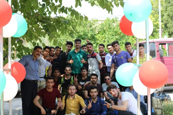 روز اول پذیرش - براداران جشنواره فرهنگی (سرود و تئاتر ) شیراز تیرمانه 98 12