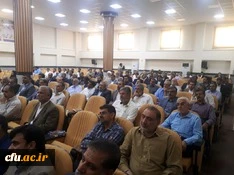 مراسم معارفه دکتر حسنعلی میرعبدی مدیرگروه معارف اسلامی دانشگاه فرهنگیان استان بعنوان رئیس دفتر نظارت و بازرسی بر انتخابات سیستان و بلوچستان در زاهدان برگزار شد.