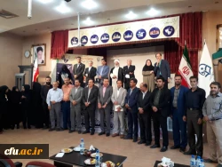 با میزبانی دانشگاه فرنگیان فارس برگزار شد:
آیین اختتامیه بیست و نهمین جشنواره فرهنگی سرود و تئاتر دانشجو معلمان دانشگاه فرهنگیان کشوربخش برادران 7