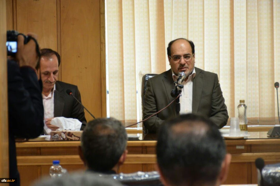 آیین تکریم و معارفه مدیریت امور پردیس های دانشگاه فرهنگیان فارس برگزار گردید  7