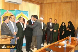 آیین تکریم و معارفه مدیریت امور پردیس های دانشگاه فرهنگیان فارس برگزار گردید  10