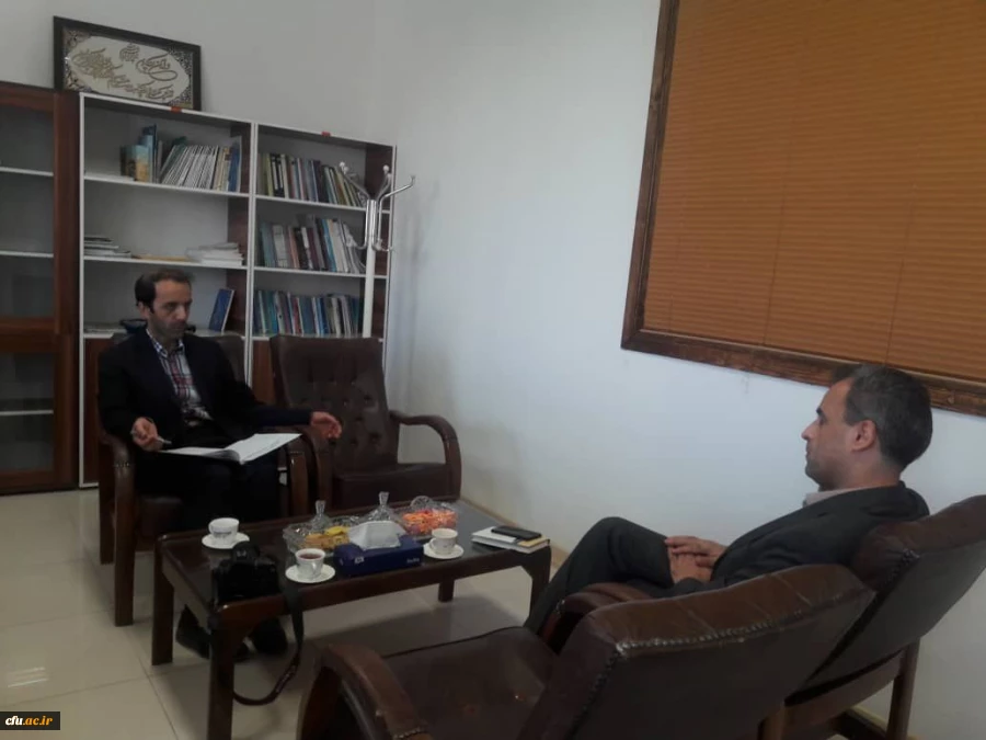 دیدار سرپرست دانشگاه فرهنگیان استان با معاون آموزشی دانشگاه یزد
 2