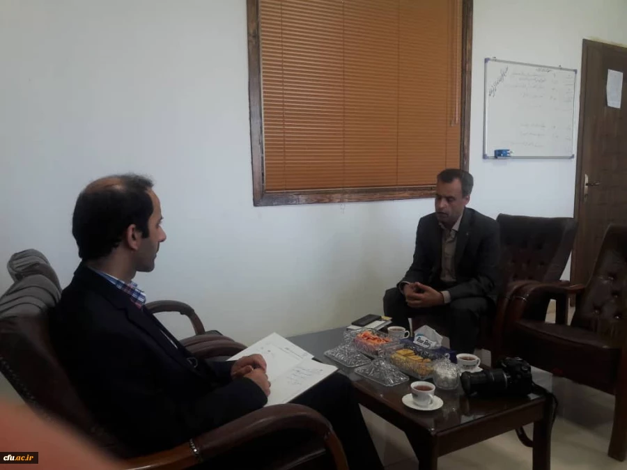 دیدار سرپرست دانشگاه فرهنگیان استان با معاون آموزشی دانشگاه یزد
 3