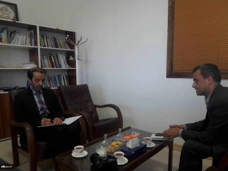 دیدار سرپرست دانشگاه فرهنگیان استان با معاون آموزشی دانشگاه یزد
 4