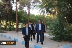 بازدید معاون طرح و برنامه و توسعه منابع دانشگاه فرهنگیان از پردیس های استانی یزد
 6