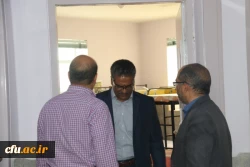 بازدید معاون طرح و برنامه و توسعه منابع دانشگاه فرهنگیان از پردیس های استانی یزد
 15