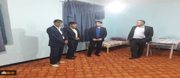 بازدید مدیرکل دفتر برنامه ریزی وزارت آموزش و پرورش از فضاهای اداری و خوابگاهی دانشگاه فرهنگیان کهگیلویه و بویراحمد 2