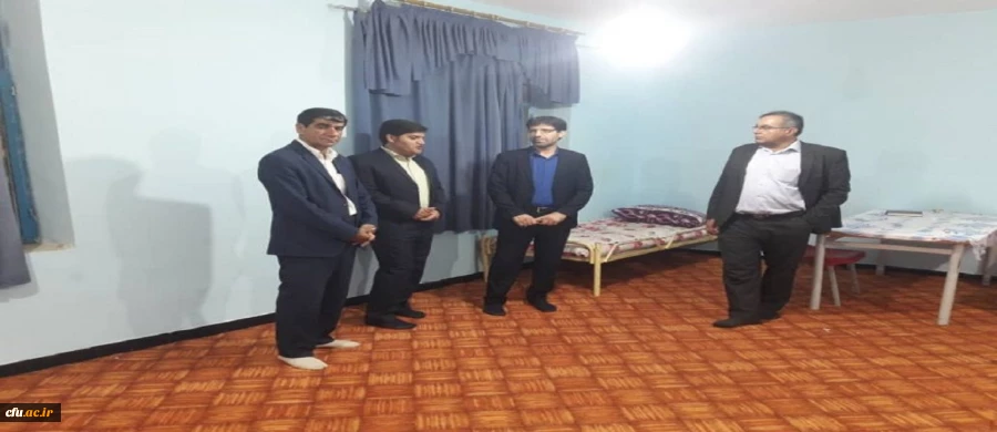 بازدید مدیرکل دفتر برنامه ریزی وزارت آموزش و پرورش از فضاهای اداری و خوابگاهی دانشگاه فرهنگیان کهگیلویه و بویراحمد 2